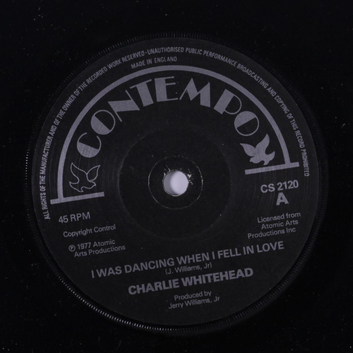 i was dancing when i fell in love / people tell me i'm losing my baby by CHARLIE WHITEHEAD