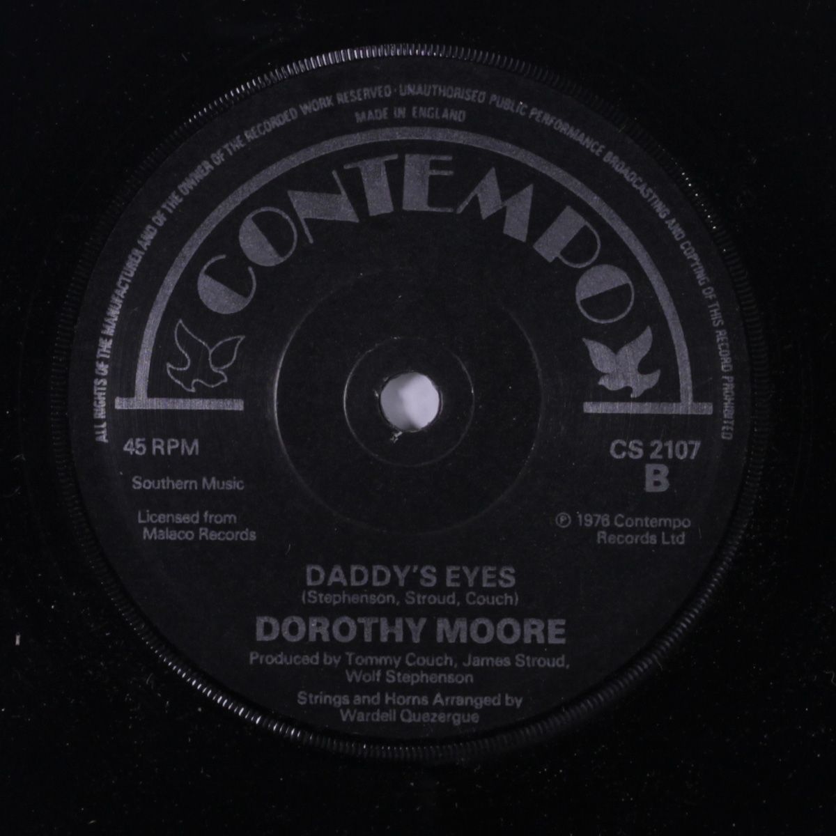 for old time sake / daddy's eyes by DOROTHY MOORE
