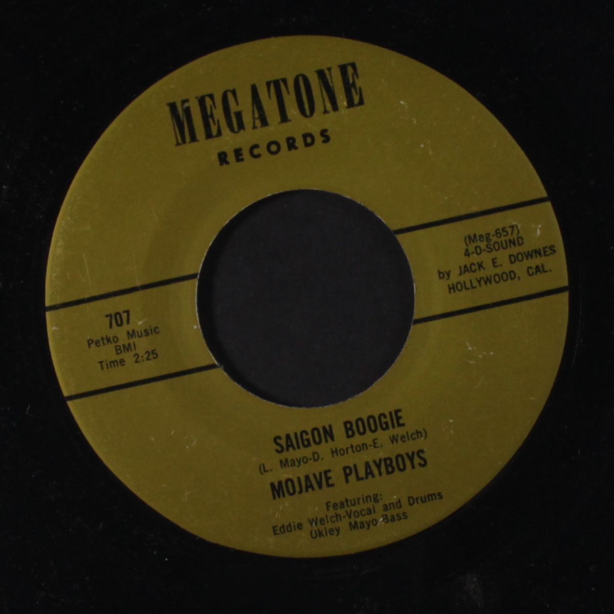 saigon boogie / columbus stockade blues by MOJAVE PLAYBOYS