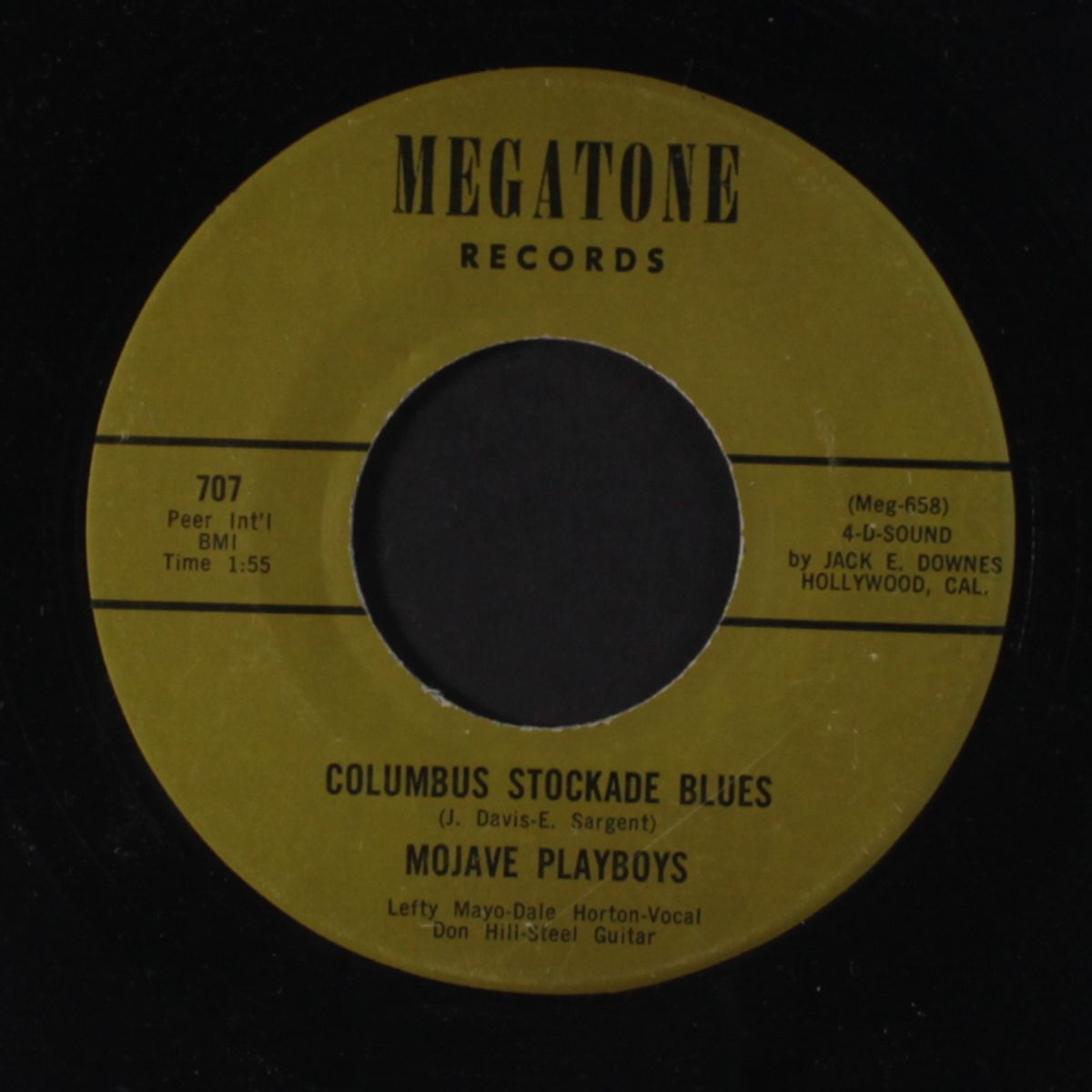 saigon boogie / columbus stockade blues by MOJAVE PLAYBOYS