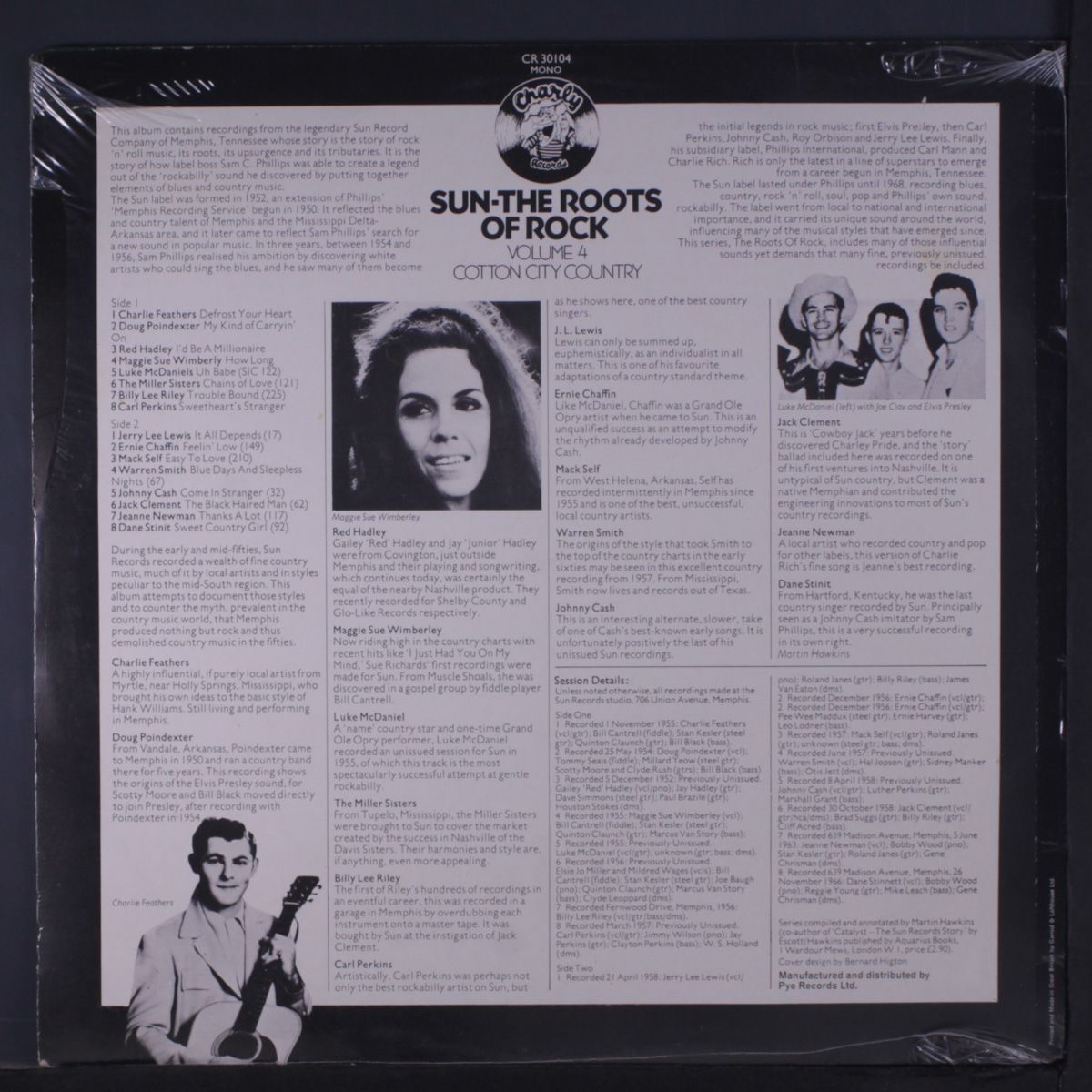 sun, the roots of rock vol 4; cotton city country by VARIOUS