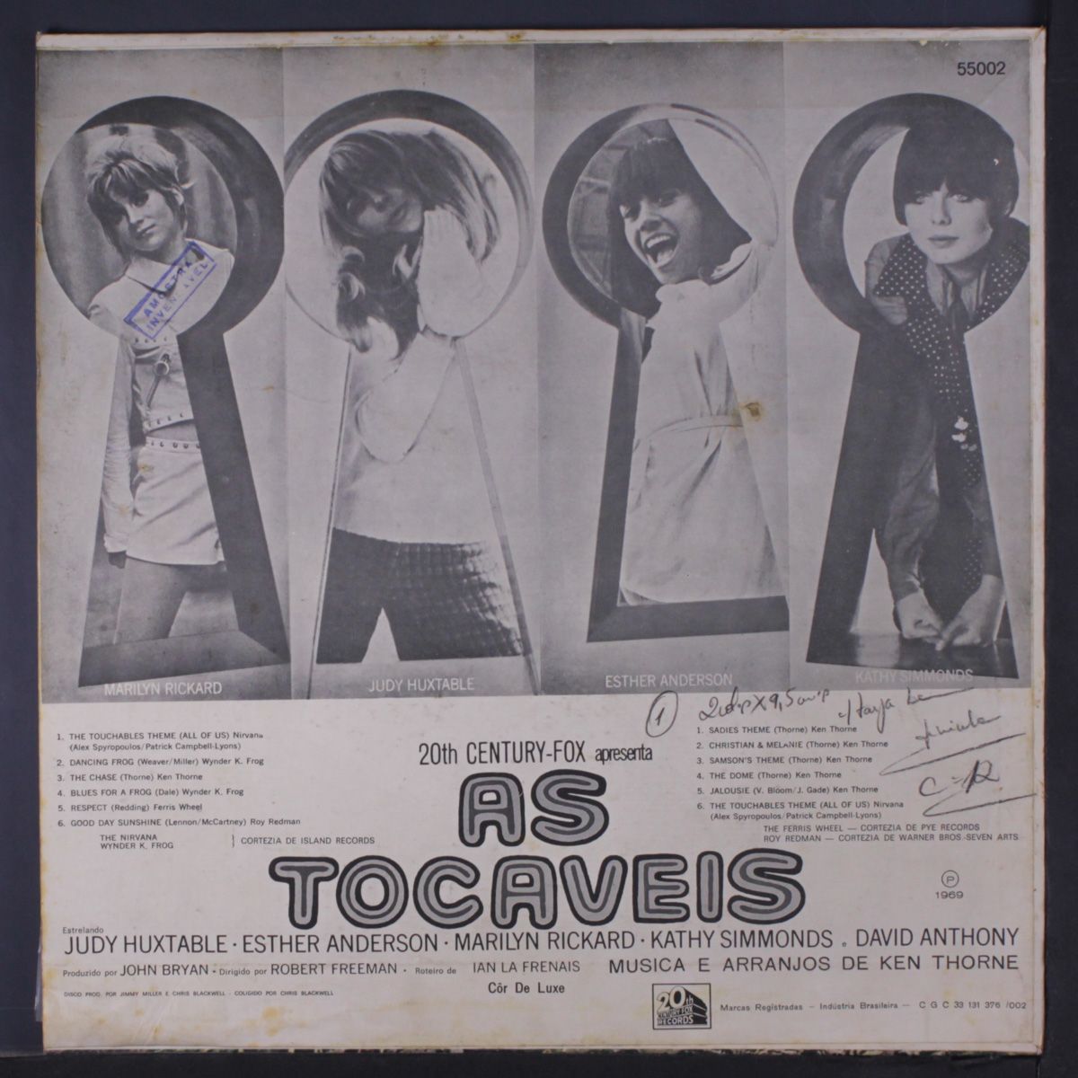 as tocaveis - the touchables by SOUNDTRACK