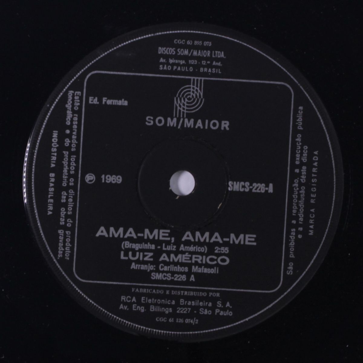 ama-me, ama-me / lutar pra te esquecer by LUIZ AMERICO