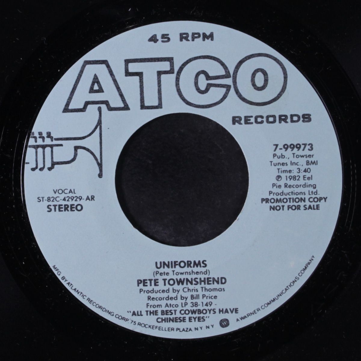 uniforms / mono by PETE TOWNSHEND