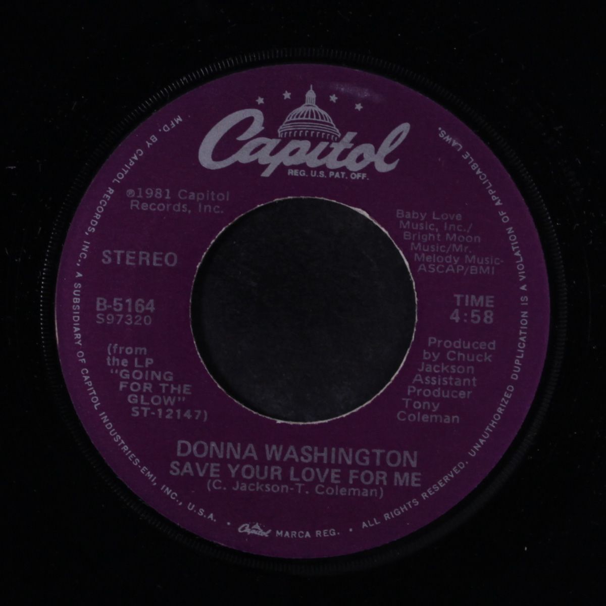 do you wanna, huh? / save your love for me by DONNA WASHINGTON