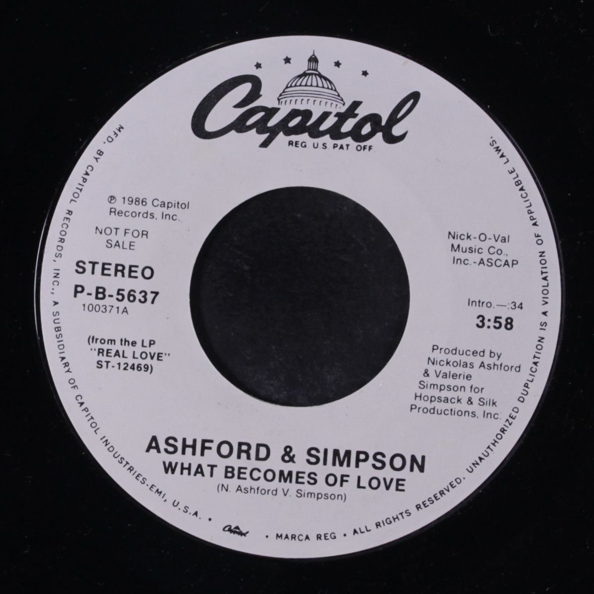 what becomes of love / same by ASHFORD & SIMPSON