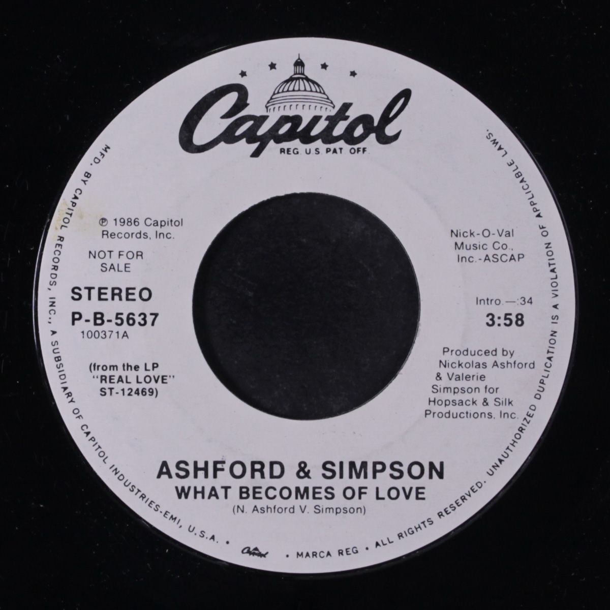 what becomes of love / same by ASHFORD & SIMPSON