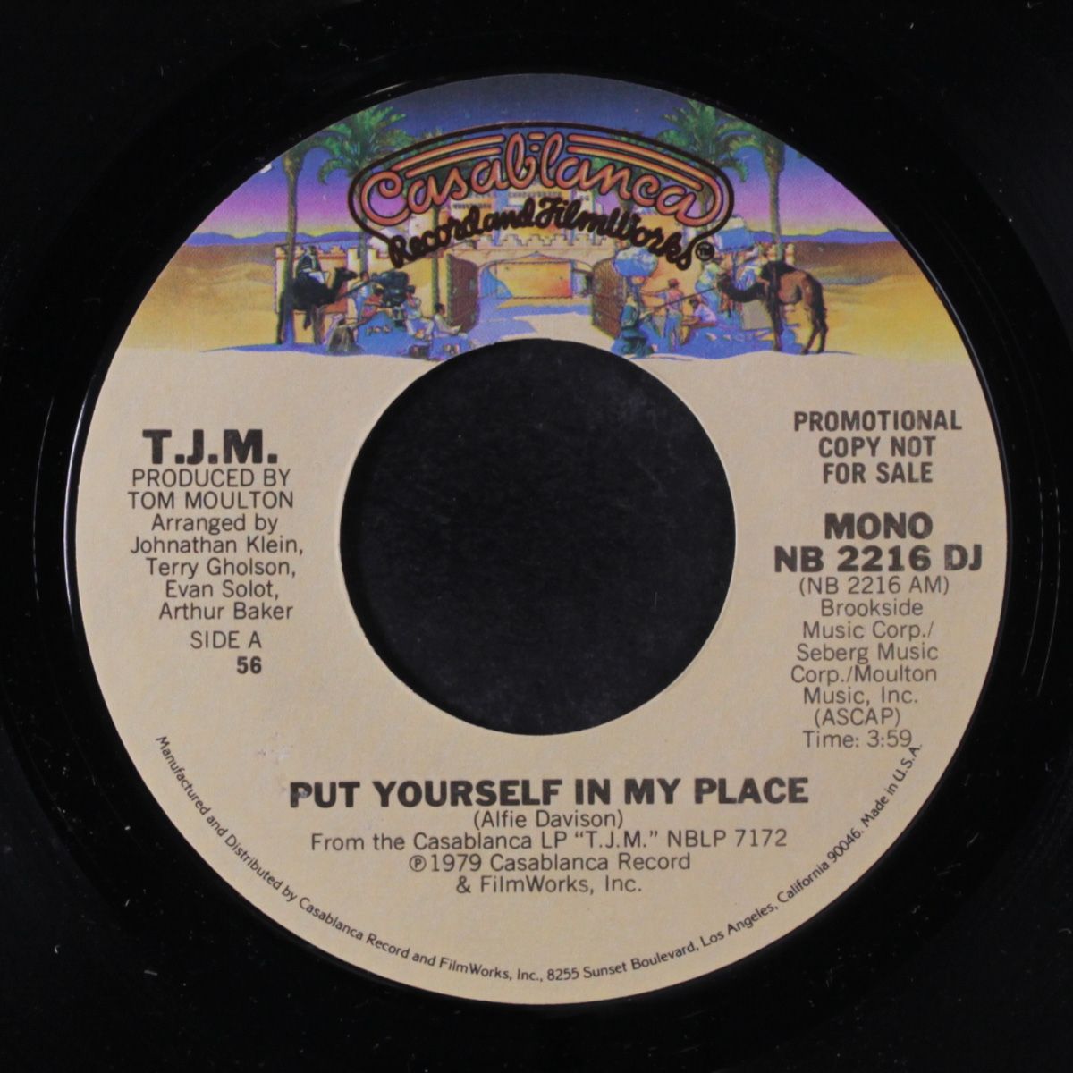 put yourself in my place / mono by T.J.M.