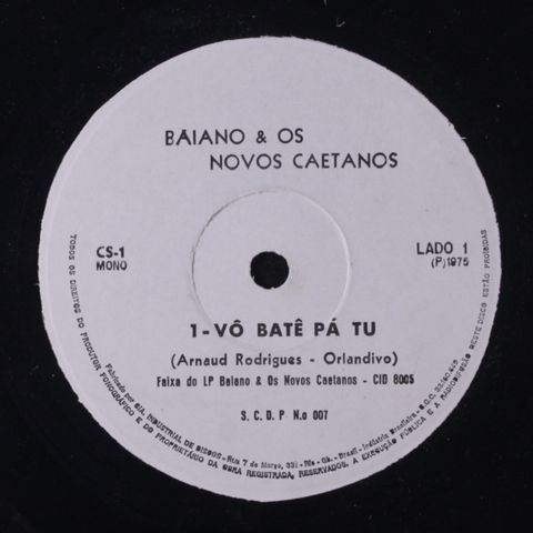 BAIANO & OS NOVOS CAETANOS