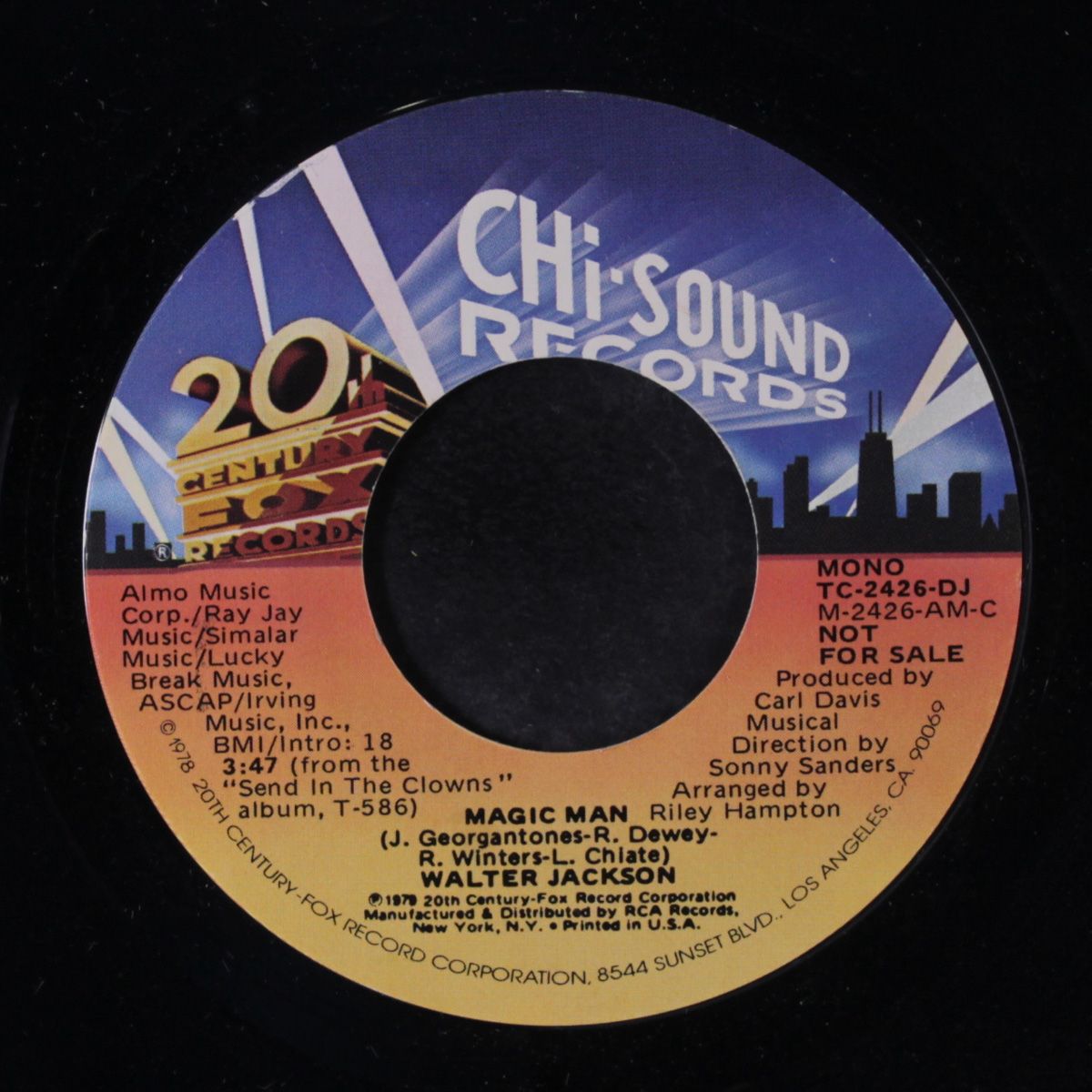 magic man / mono by WALTER JACKSON
