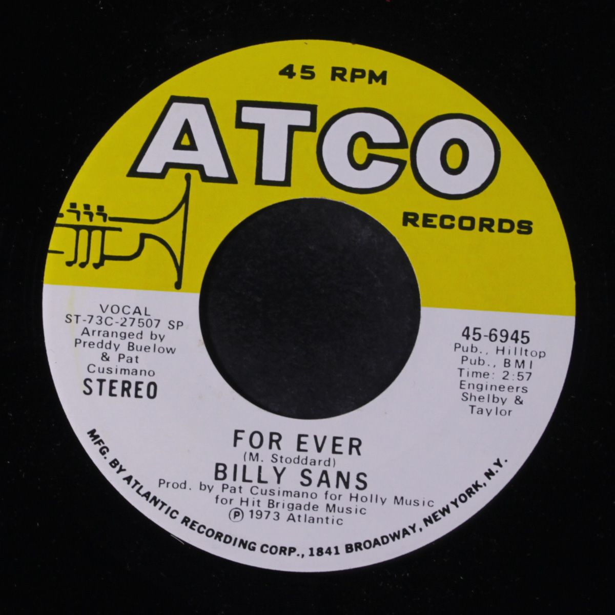 bicycle morning / for ever by BILLY SANS