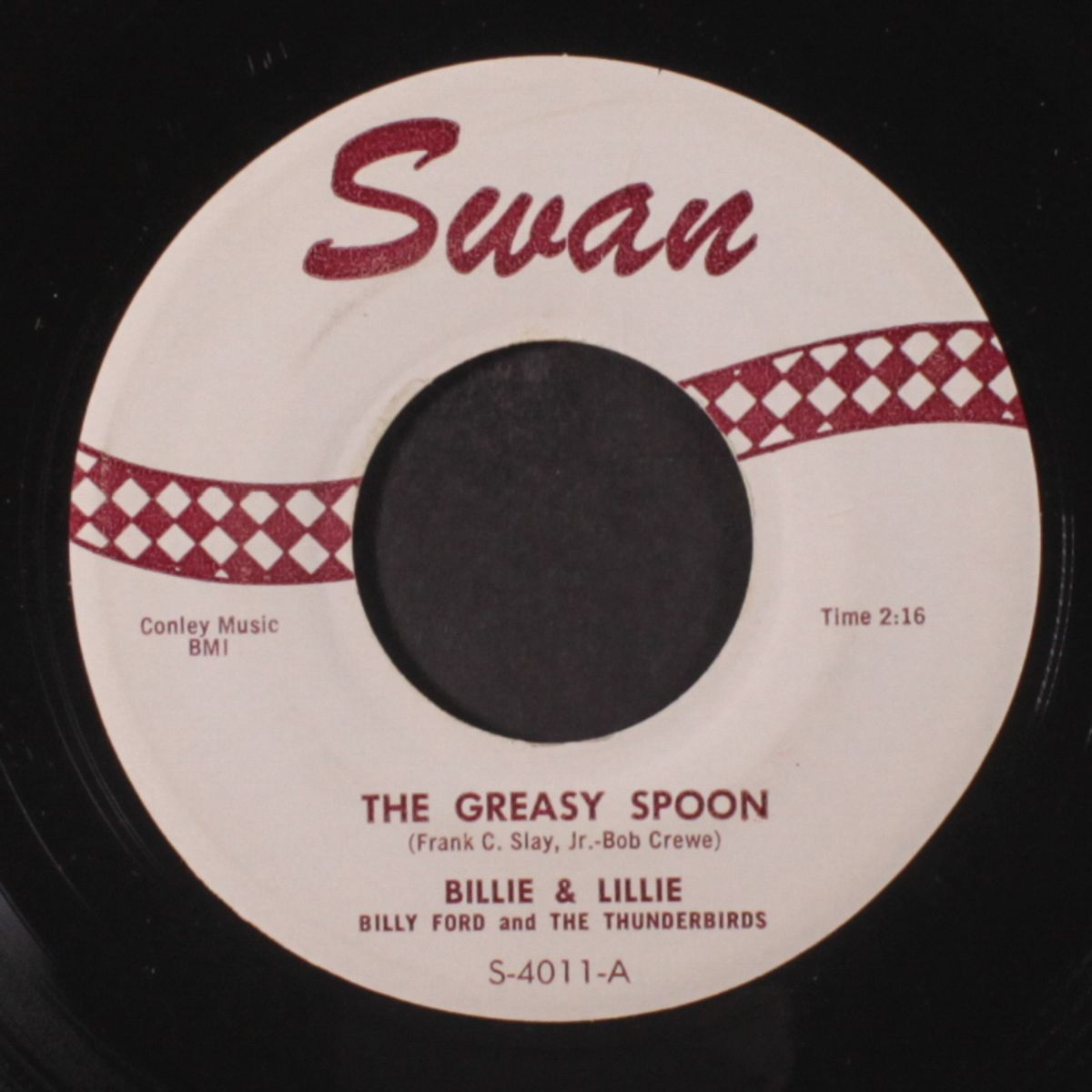 hangin' on to you / the greasy spoon by BILLIE & LILLIE