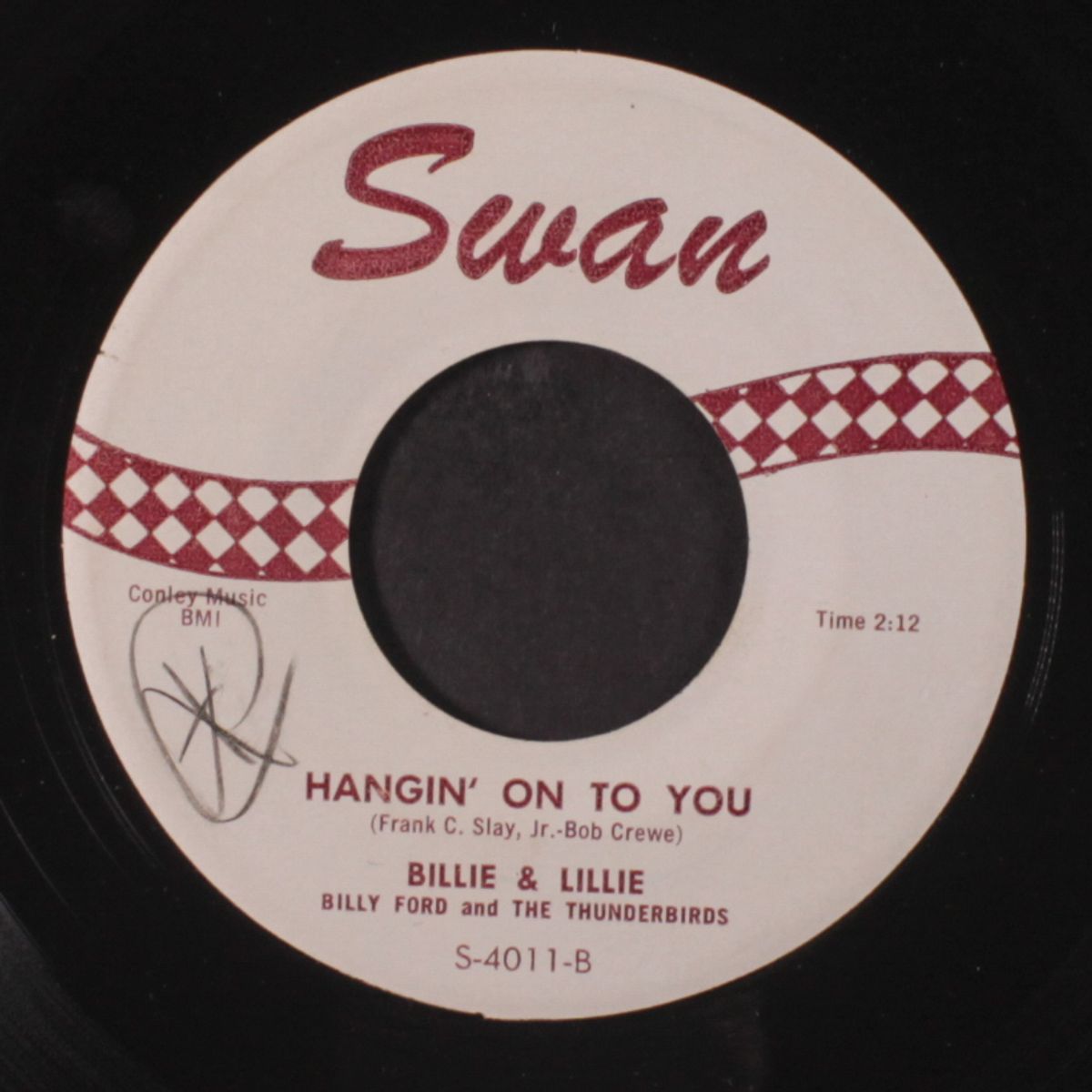 hangin' on to you / the greasy spoon by BILLIE & LILLIE