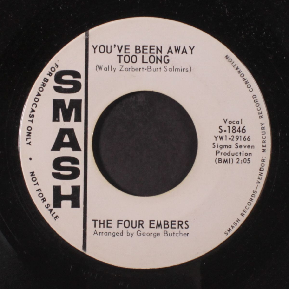 but beautiful / you've been away too long by FOUR EMBERS