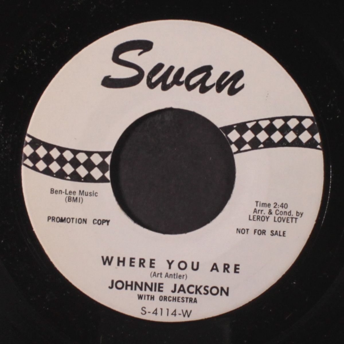 i dig em all / where you are by JOHNNIE JACKSON