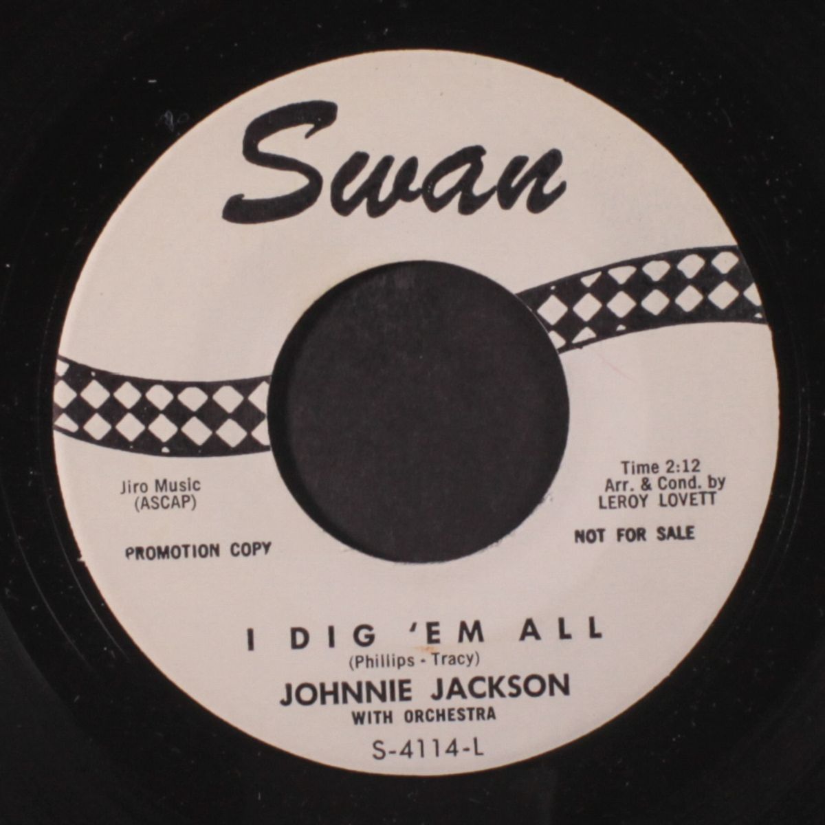 i dig em all / where you are by JOHNNIE JACKSON