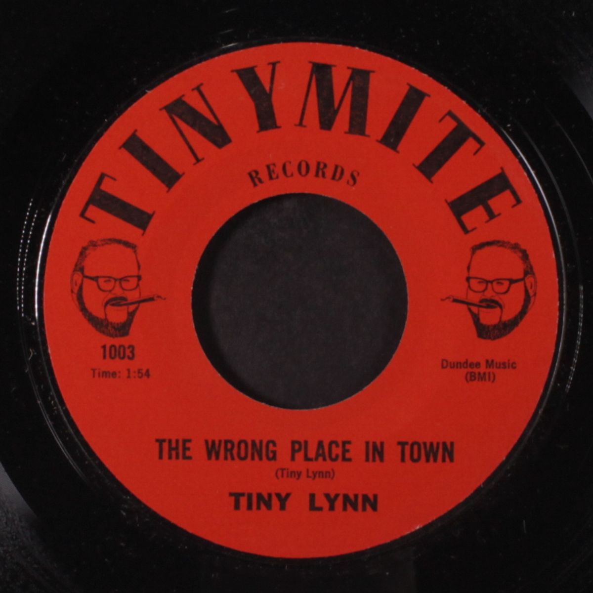 goin' away / the wrong place in town by TINY LYNN