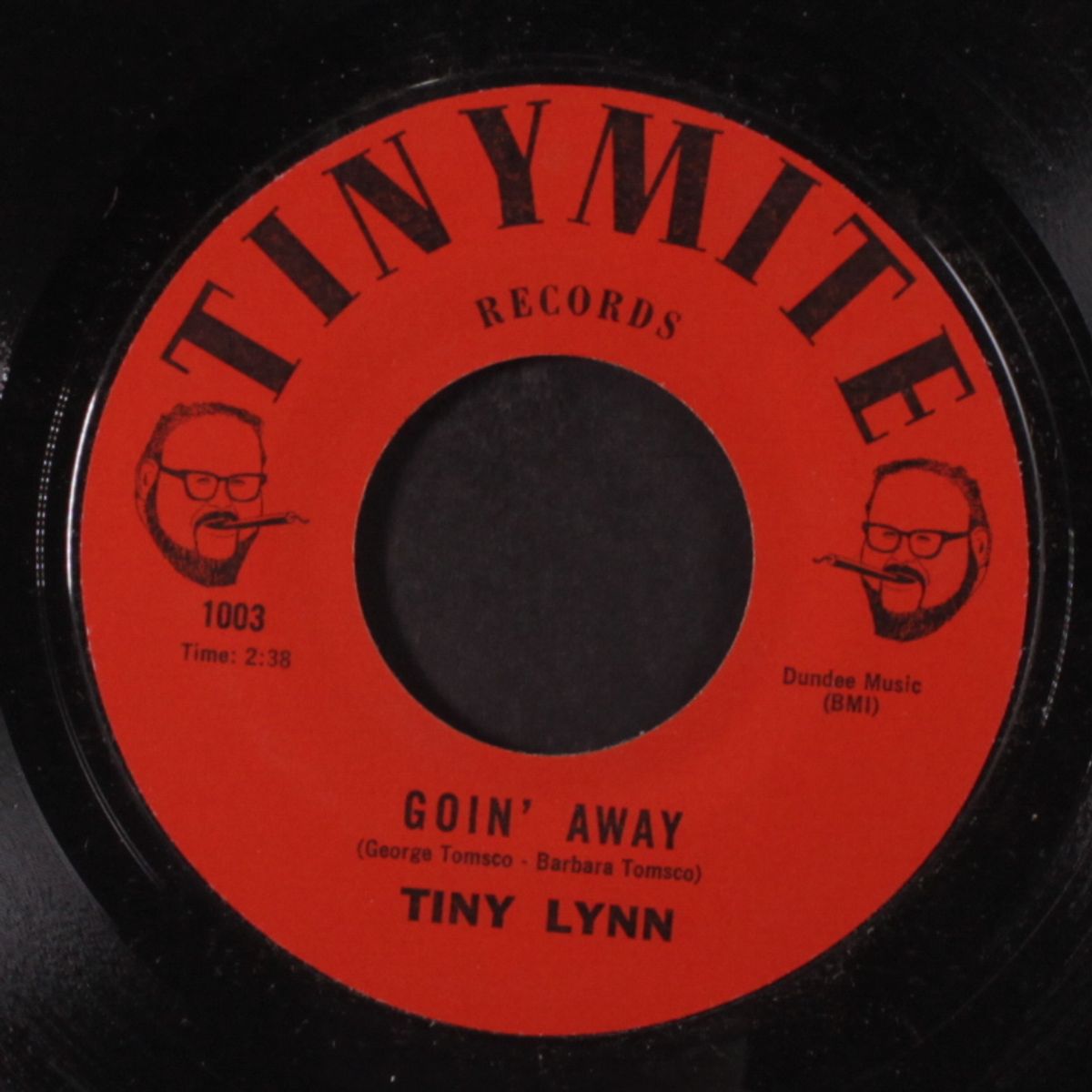 goin' away / the wrong place in town by TINY LYNN