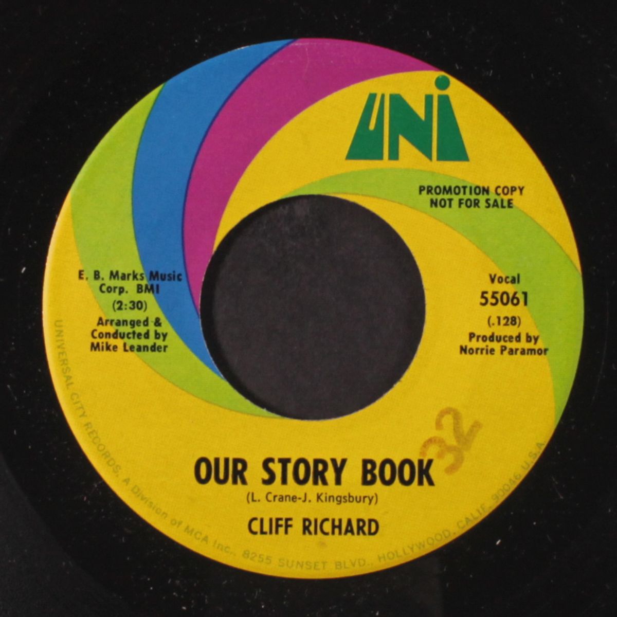 all my love / our story book by CLIFF RICHARD