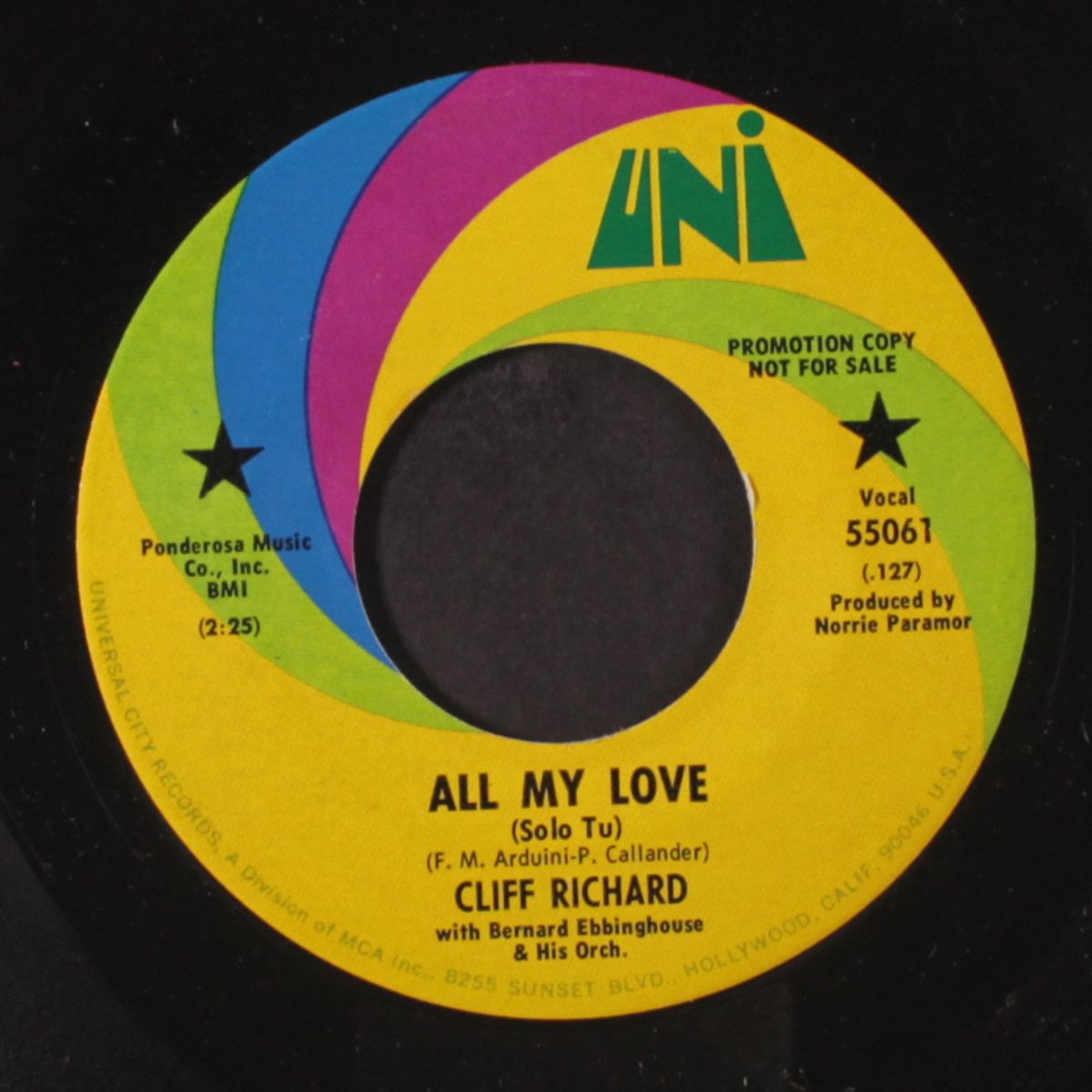 all my love / our story book by CLIFF RICHARD