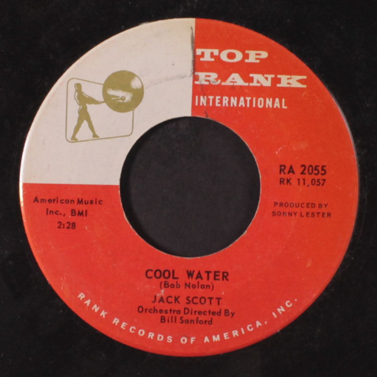 it only happened yesterday / cool water by JACK SCOTT