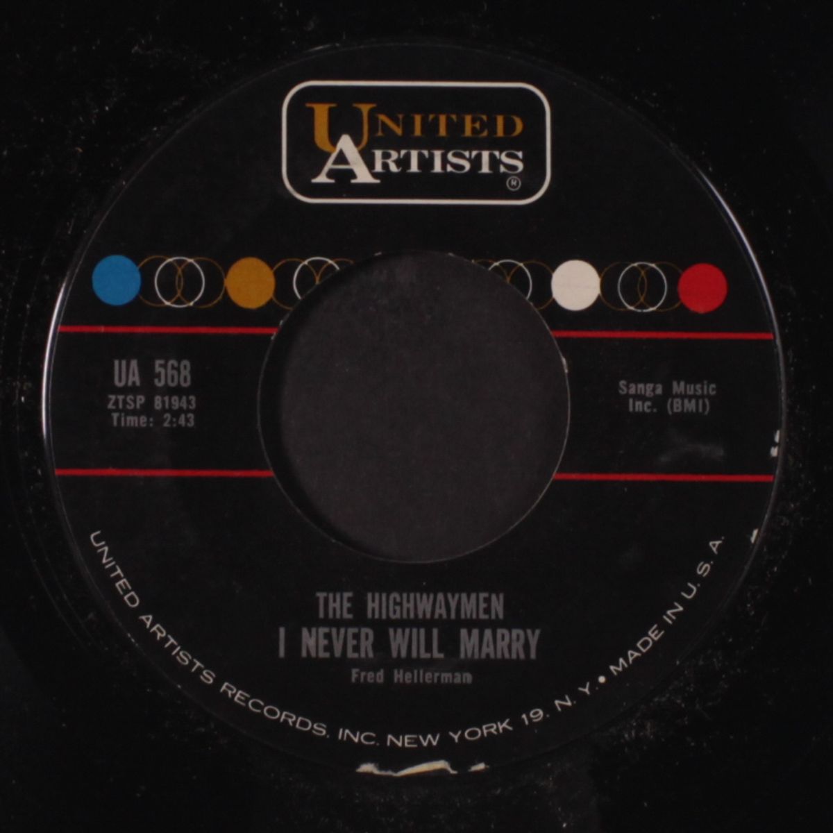 pretoria / i never will marry by HIGHWAYMEN