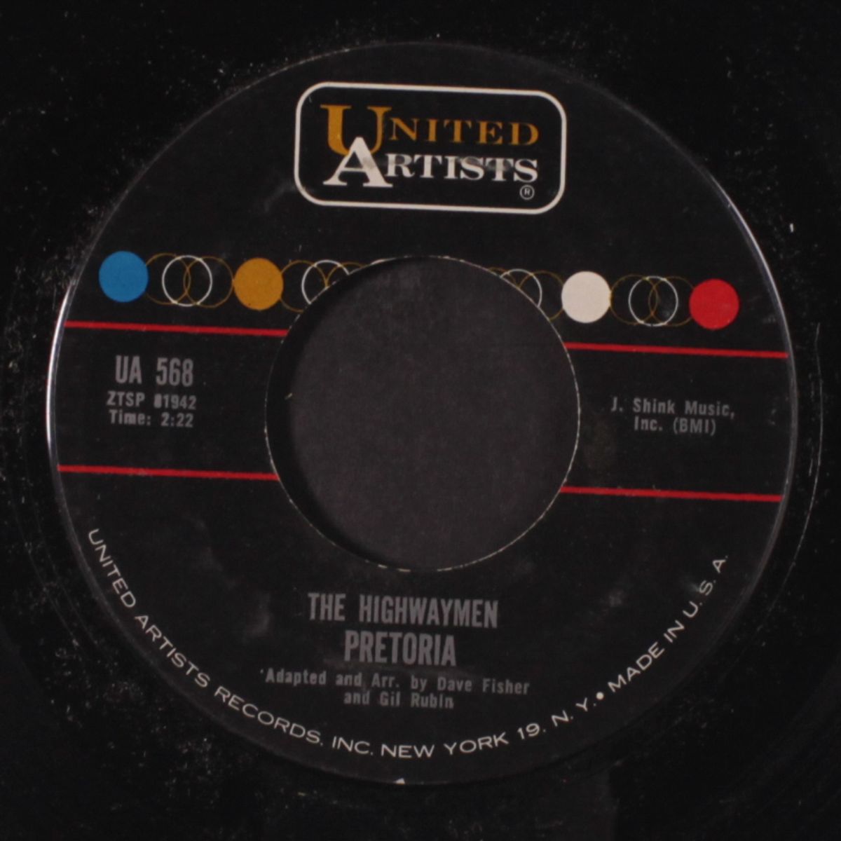 pretoria / i never will marry by HIGHWAYMEN