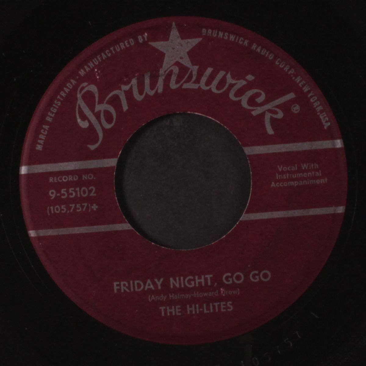 friday night, go-go / chicka-rocka-che by HI-LITES