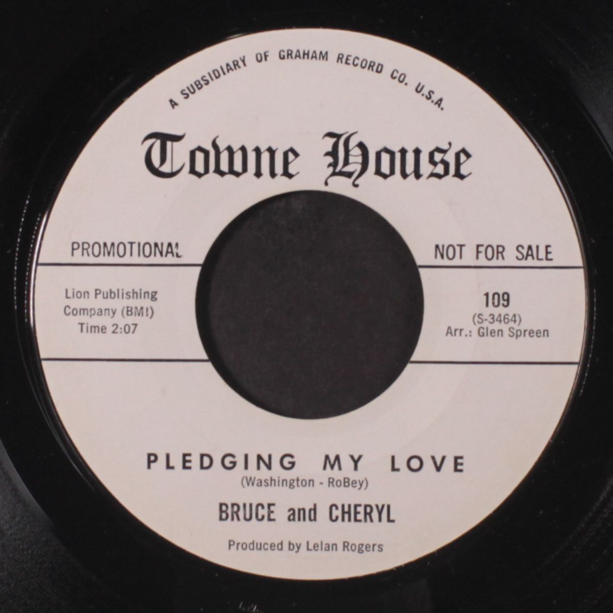 pledging my love / is it wrong by BRUCE & CHERYL