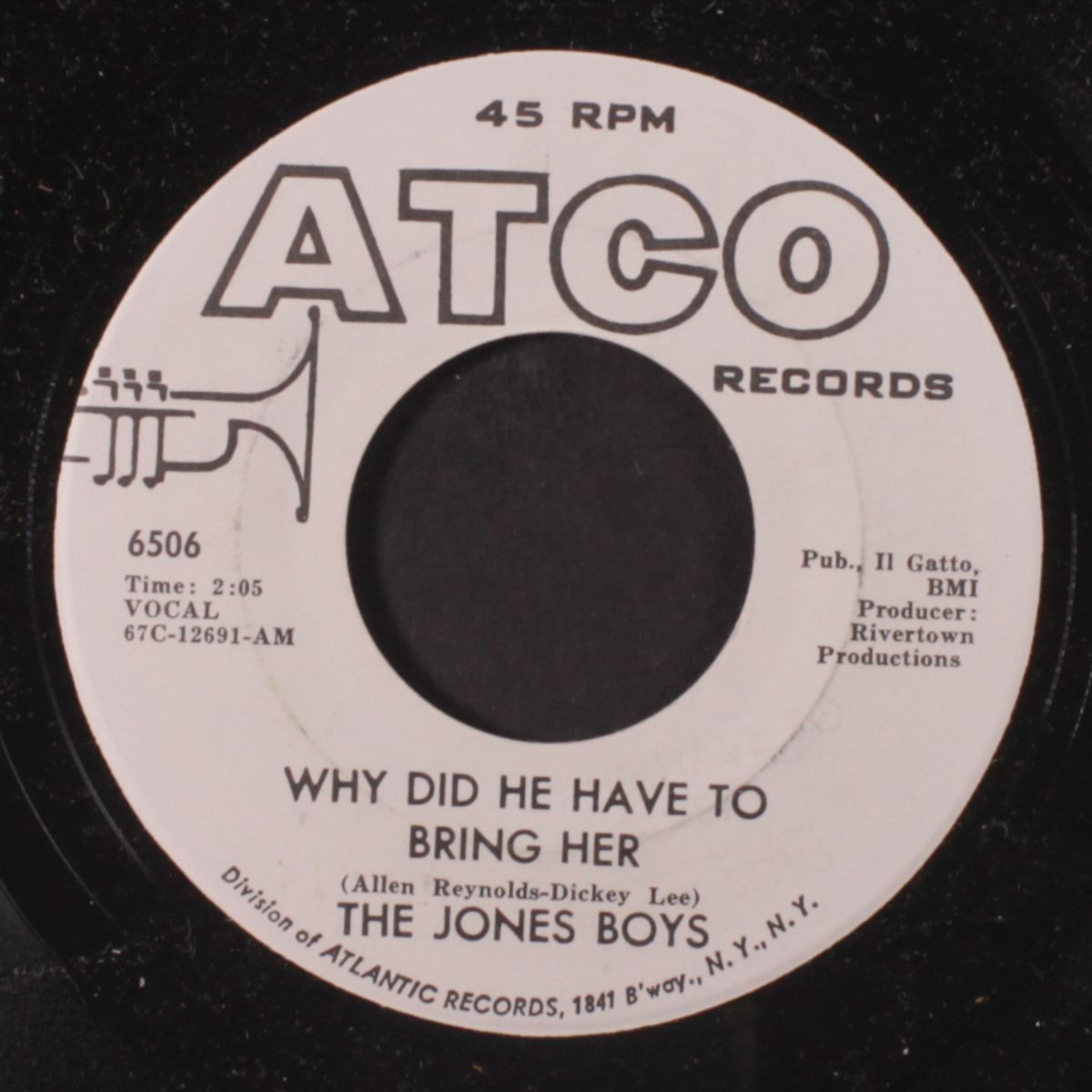 seashore dreamin' / why did he have to bring her by JONES BOYS