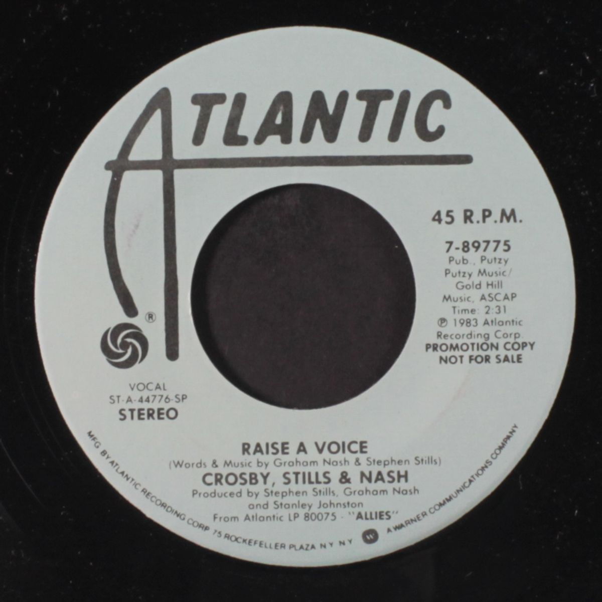 raise a voice / same by CROSBY, STILLS & NASH