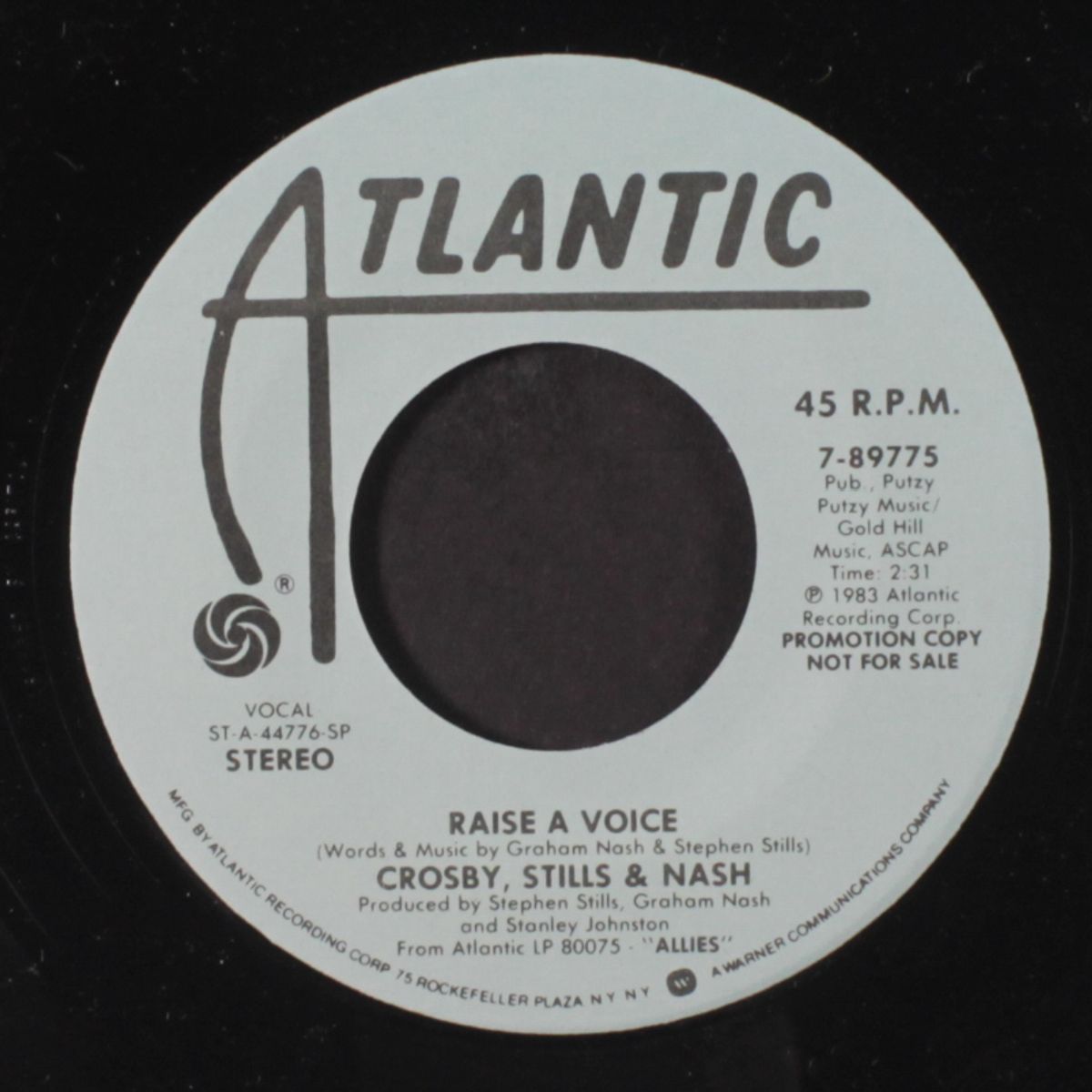raise a voice / same by CROSBY, STILLS & NASH