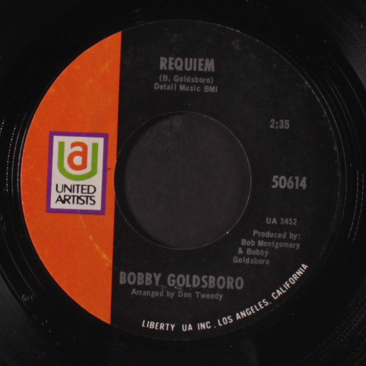 requiem / mornin' mornin' by BOBBY GOLDSBORO