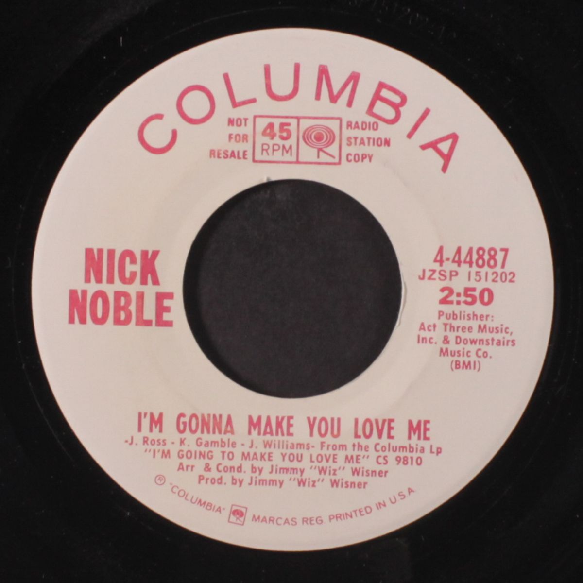 i'm so busy being broken hearted / i'm gonna make you love me by NICK NOBLE