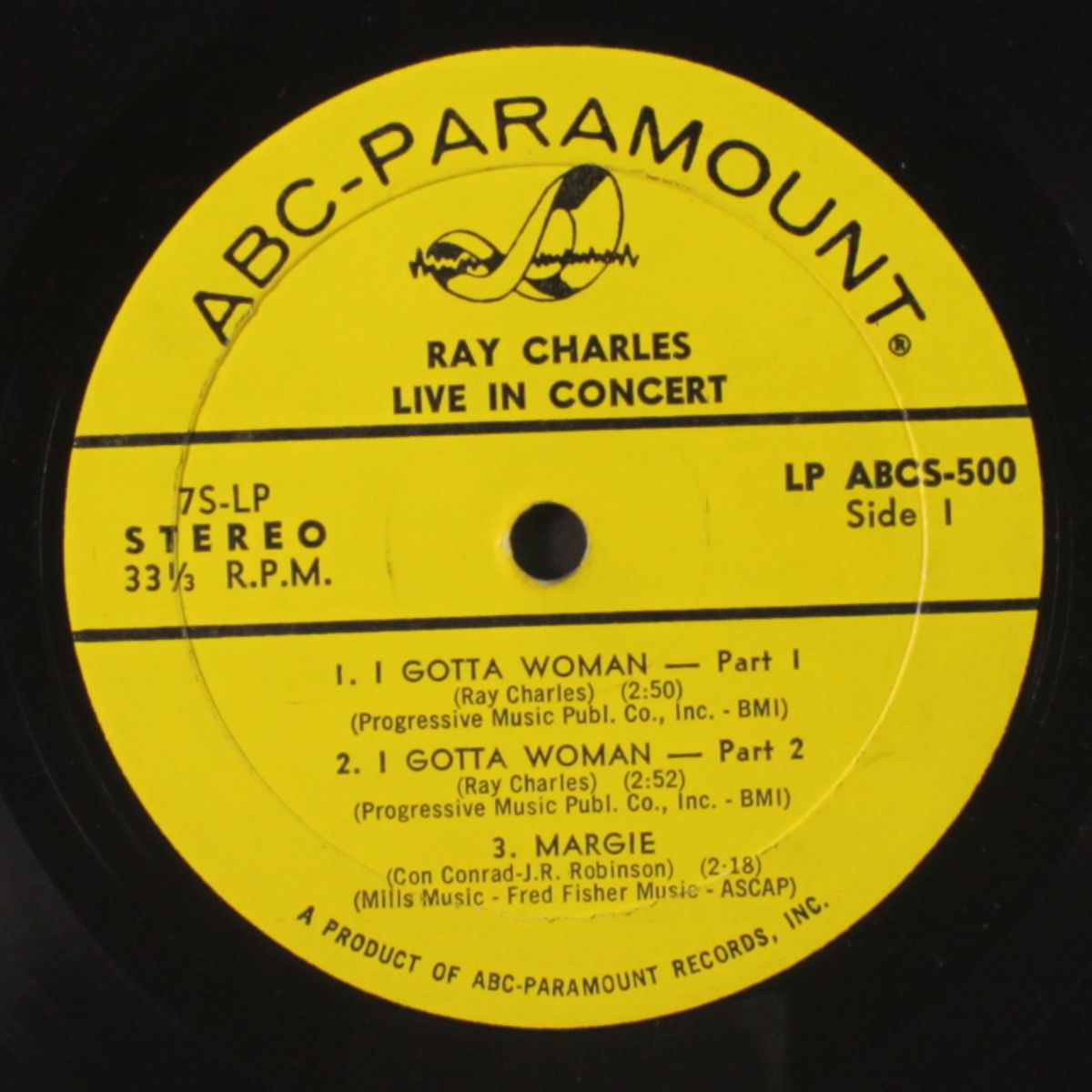 live in concert ep by RAY CHARLES