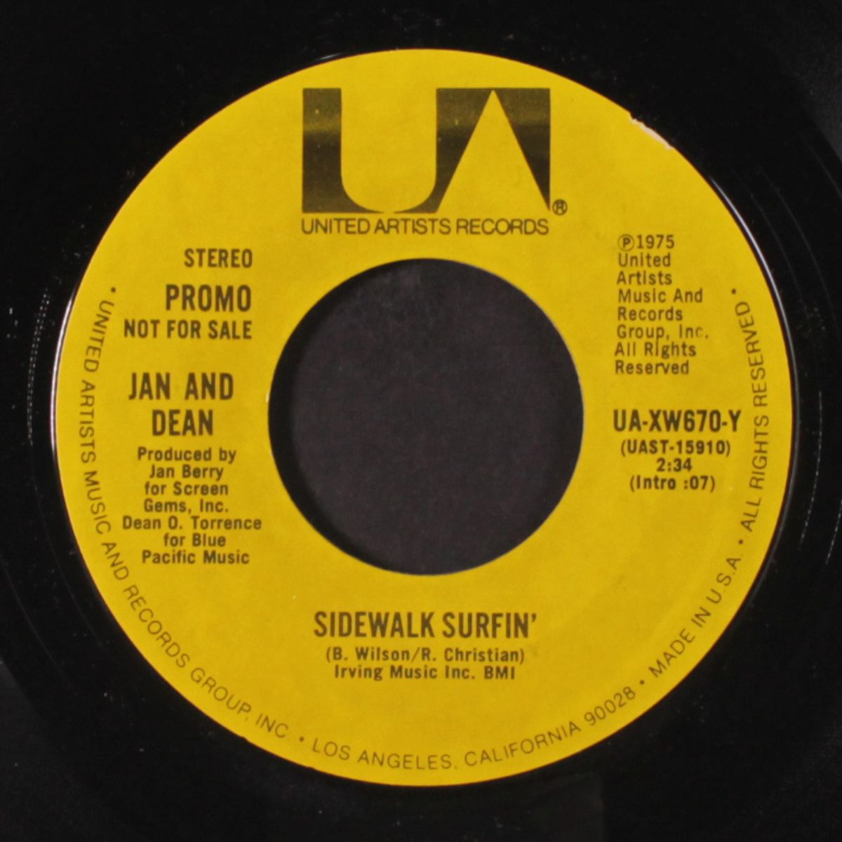 sidewalk surfin' / mono by JAN & DEAN