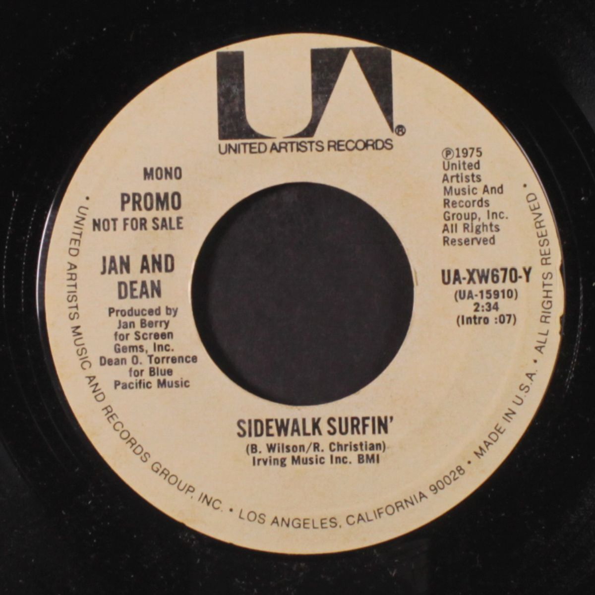 sidewalk surfin' / mono by JAN & DEAN