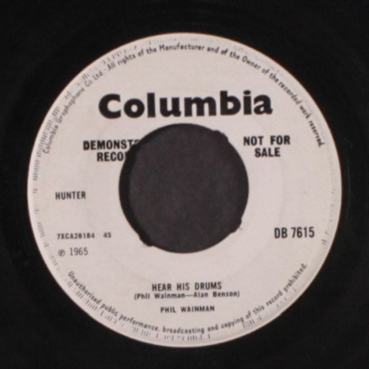 hear me a drummer man / hear his drums by PHIL WAINMAN