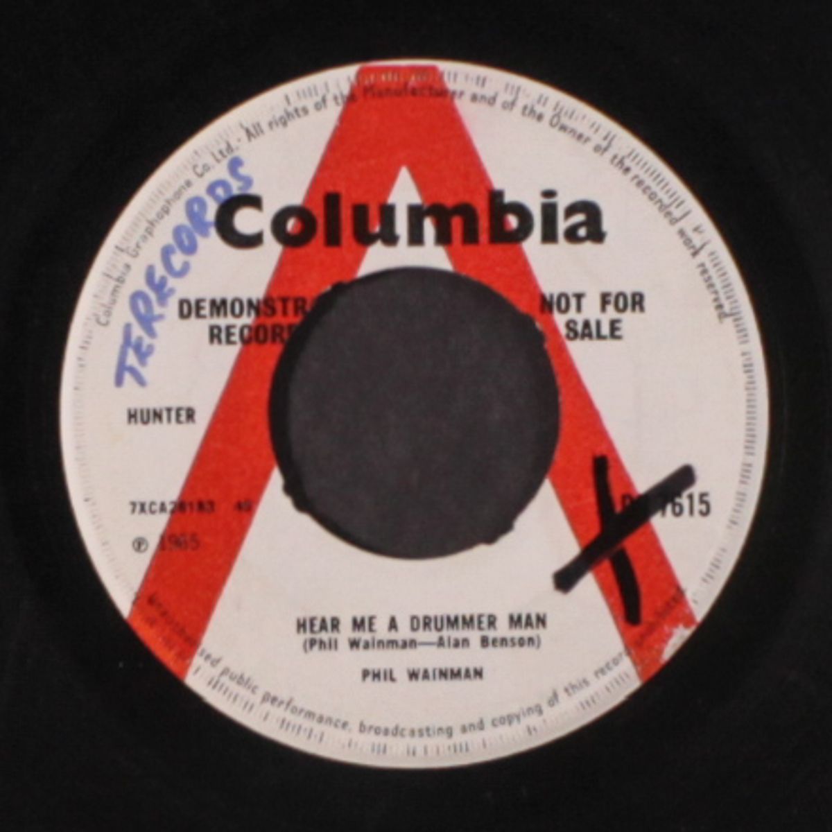 hear me a drummer man / hear his drums by PHIL WAINMAN