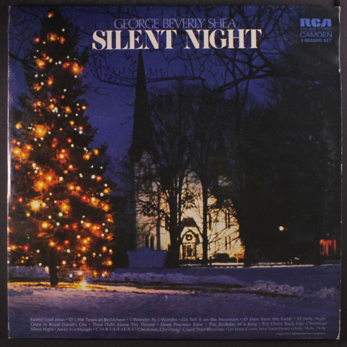 silent night by GEORGE BEVERLY SHEA