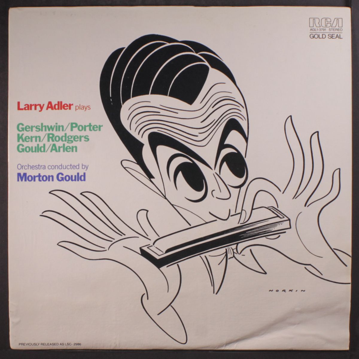 plays gershwin, etc. by LARRY ADLER