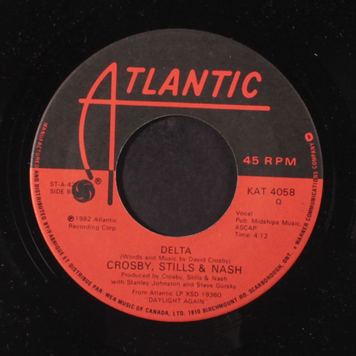 wasted on the way / delta by CROSBY, STILLS & NASH