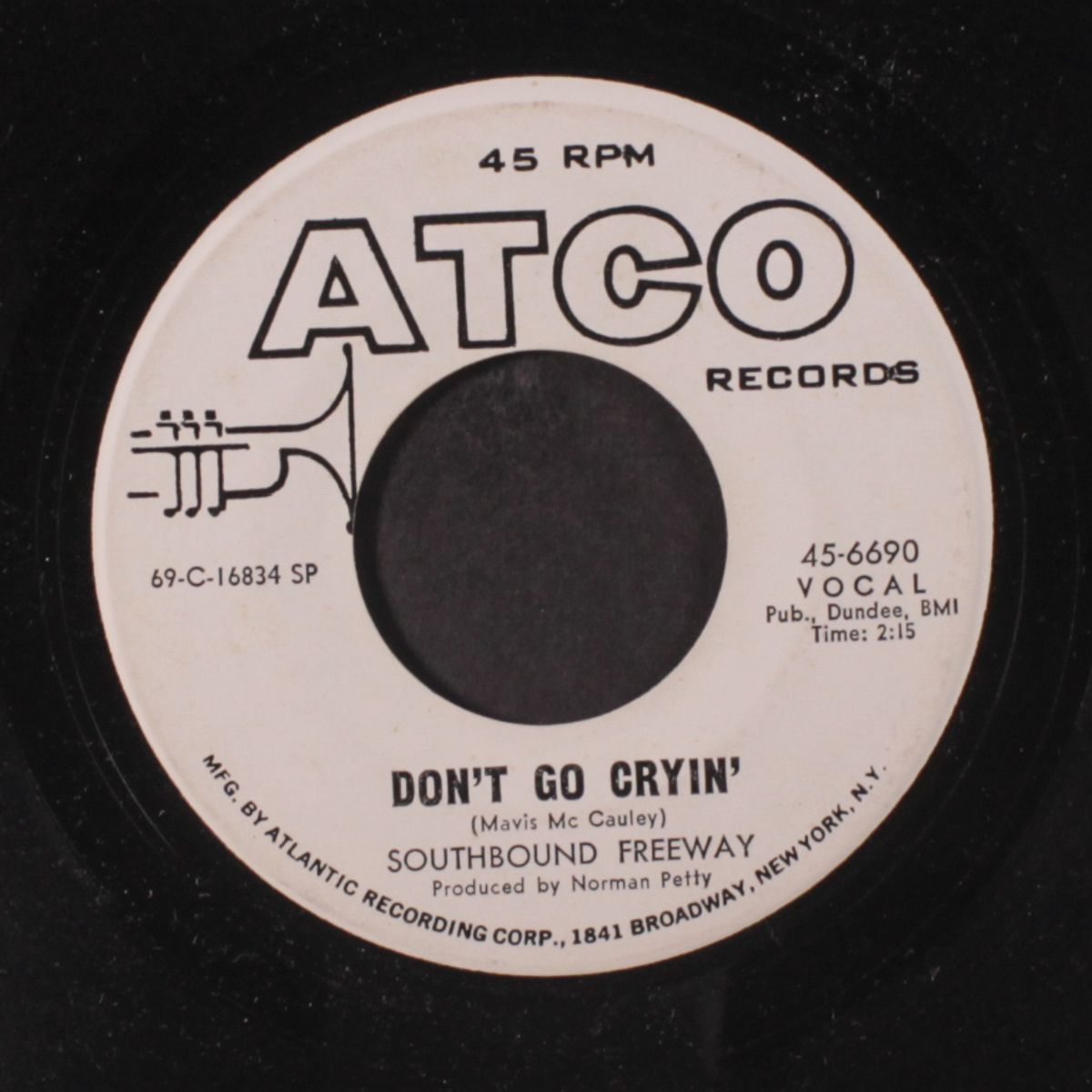 roll with it / don't go cryin' by SOUTHBOUND FREEWAY
