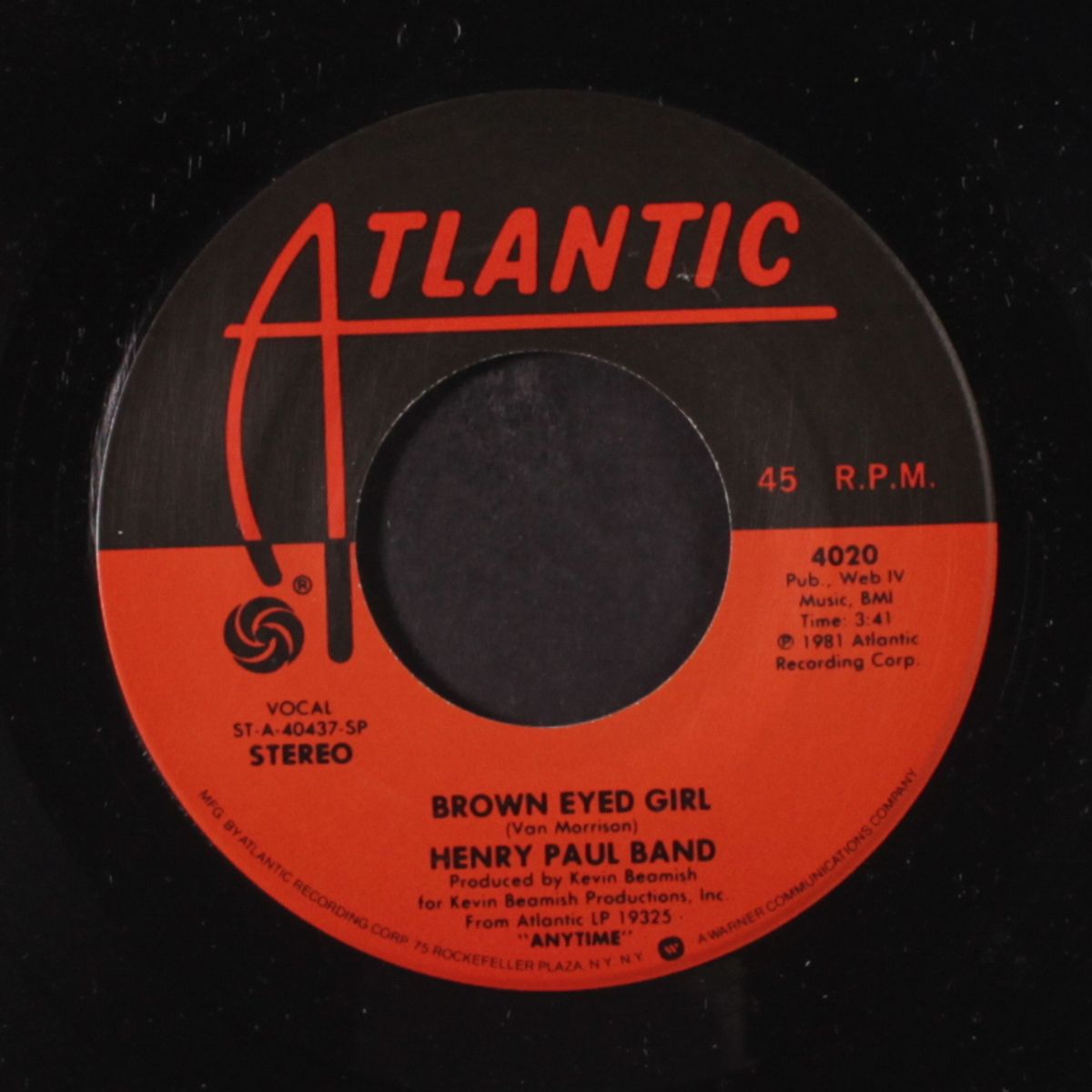 crazy eyes / brown eyed girl by HENRY PAUL BAND