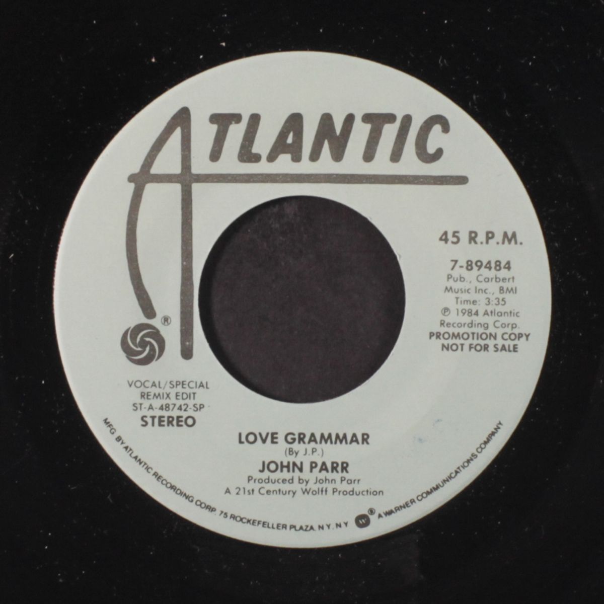 love grammar / short by JOHN PARR