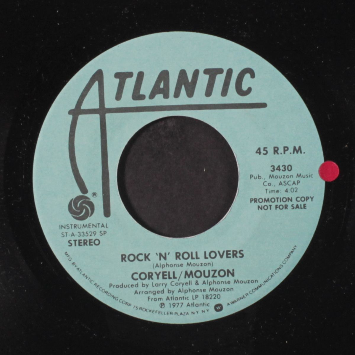 rock 'n' roll lovers / mono by LARRY CORYELL / ALPHONSE MOUZON