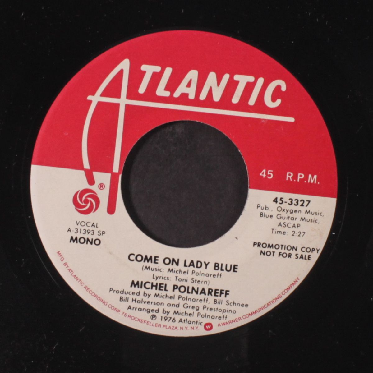 come on lady blue / mono by MICHEL POLNAREFF