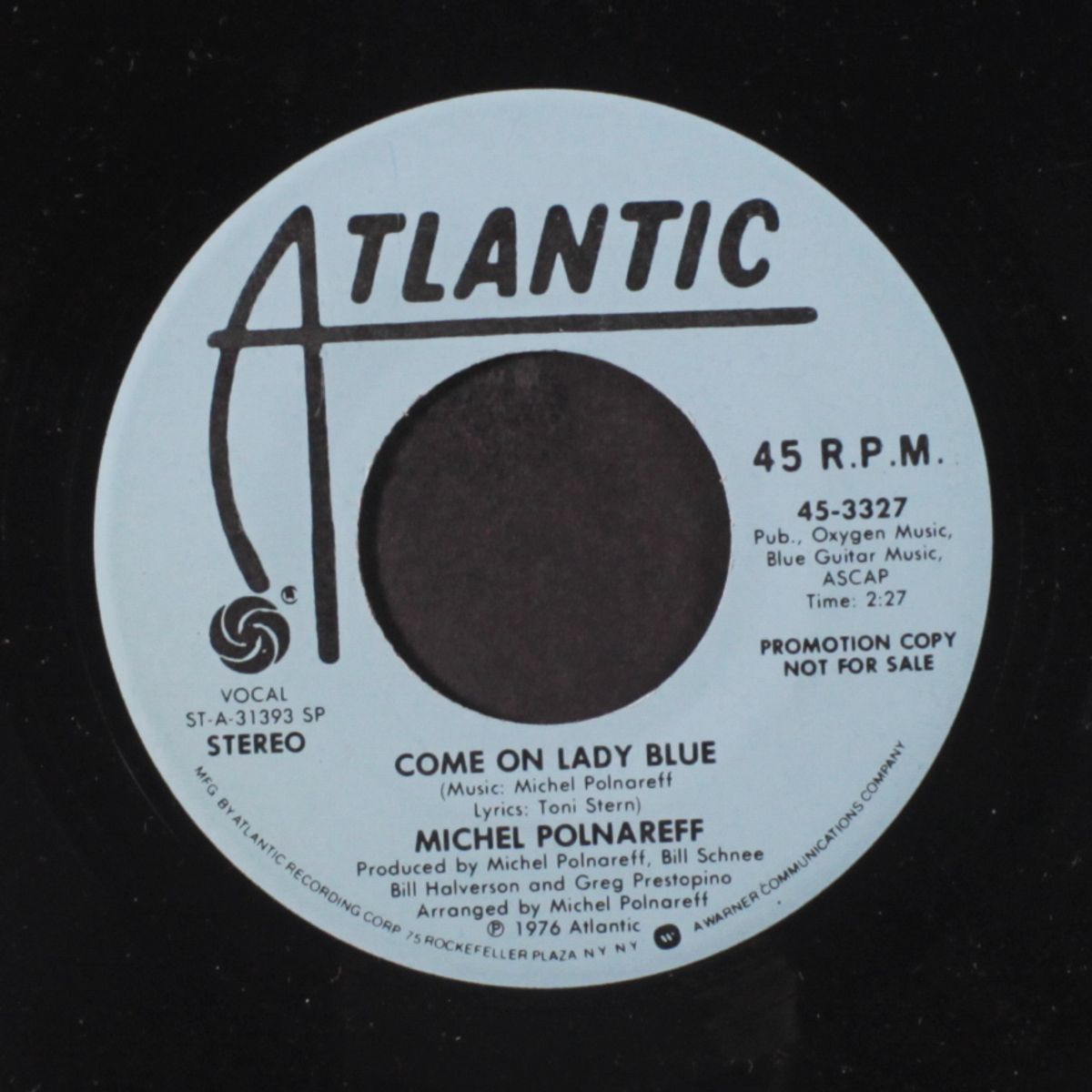 come on lady blue / mono by MICHEL POLNAREFF