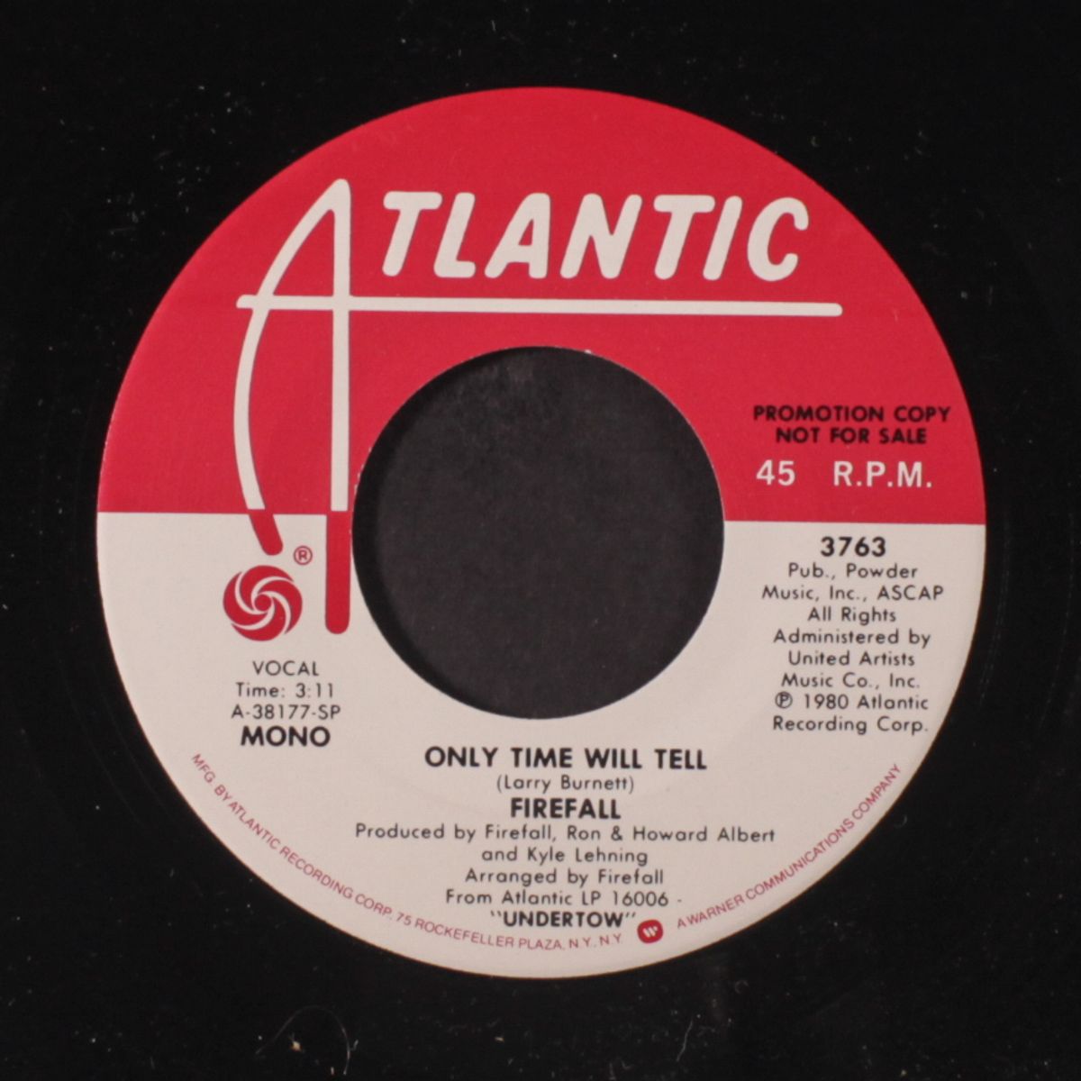 only time will tell / mono by FIREFALL