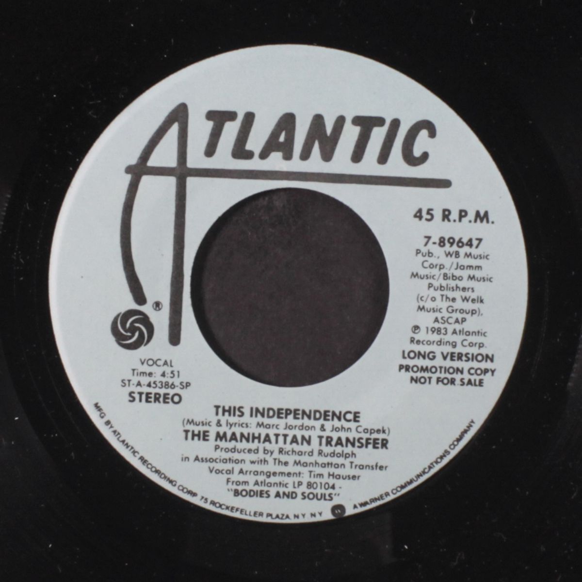 this independence / same by MANHATTAN TRANSFER